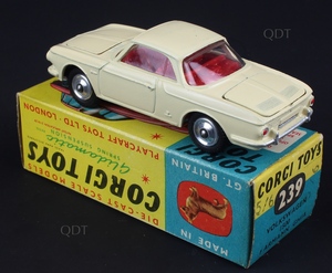 Ccorgi toys 239 volkswagen karmann ghia zz4261