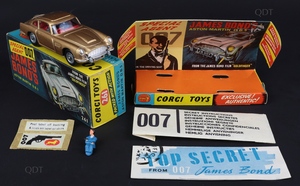 Corgi toys 261 james bond aston db5 zz428