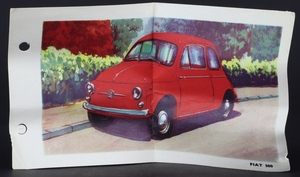 Spot on models 185 fiat 500 zz4673