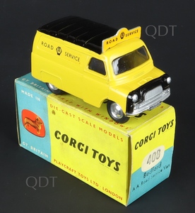 Corgi toys 408 bedford aa road service van zz469