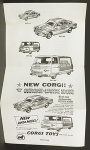 Corgi advertisement zz471