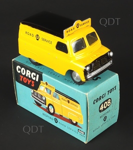 Corgi toys 408 bedford road service van zz534