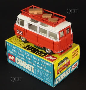 Corgi toys 508 holiday camp bus zz5391