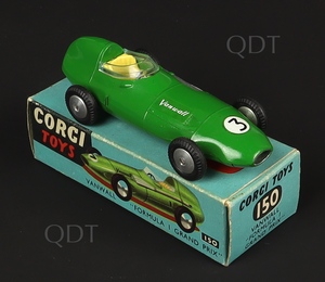 Corgi toys 150 vanwall formula 1 grand prix zz580
