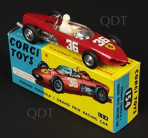 Corgi toys 154 ferrari formula 1 grand prix racing car zz617