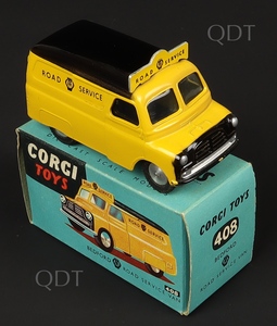 Corgi toys 408 bedford aa van zz741