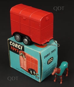 Corgi toys 102 rice's pony trailer pony zz778