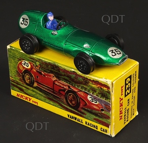 Nicky dinky toys 239 vanwall racing car zz798