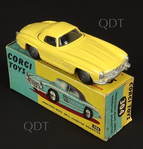 Corgi toys 304 mercedes hardtop zz868