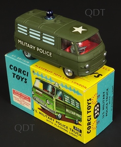 Corgi toys 355 u.s. military police truck zz915
