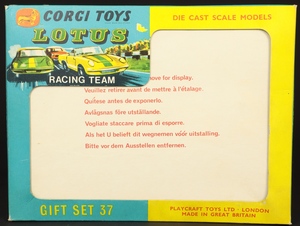 Corgi toys gift set 7 lotus racing set zz947