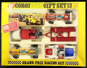 Corgi gift set 12 grand prix racing set aa9