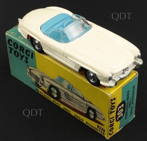 Corgi toys 304 mercedes 300sl open roadster m264