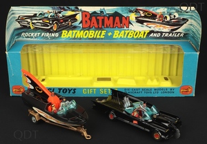 CORGI Toys GS 3 BATMAN BATMOBILE batboat Gift Set foglietto di istruzioni operative 