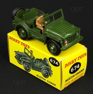 Dinky toys 674 austin champ aa132