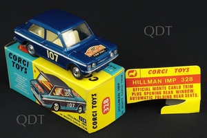 Corgi Toys 328 Monte Carlo Hillman Imp - QDT