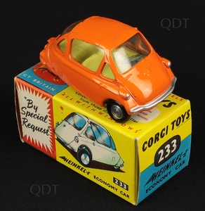 Corgi toys 233 heinkel economy car aa162