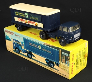 French dinky toys 803 unic artic lorry sncf pam pam aa165