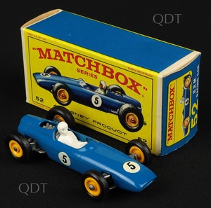 Matchbox models 52 brm racing car v303