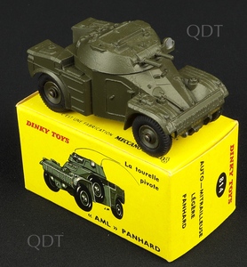 French dinky toys 814 aml panhard armoured car c319