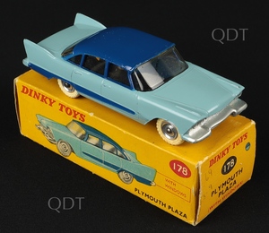 Dinky toys 178 plymouth plaza aa322