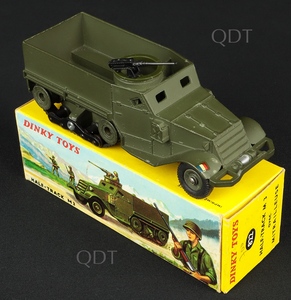 FRENCH DINKY TOYS #822 M3 ARMY HALFTRACK REPLACEMENT MACHINE GUN UNIT 