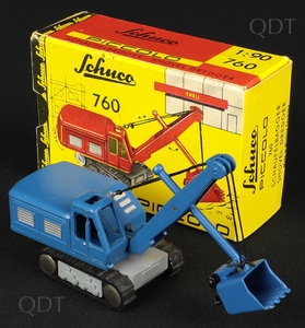 Schuco piccolo models 760 shovel dredger aa394
