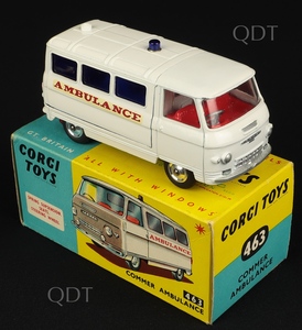 Corgi toys 463 commer ambulance aa453