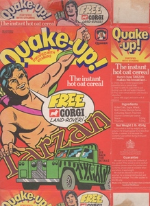 Quake up promotional cereal advert 1975 aa469a