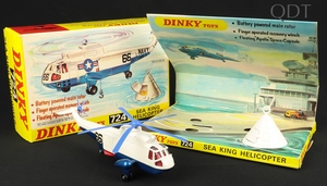 Dinky toys 724 sea king helicopter c334