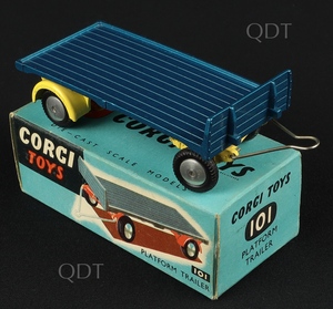 Corgi toys 101 platform trailer aa486