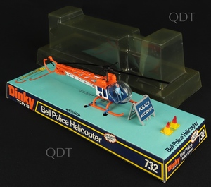 Dinky toys 732 bell police helcopter j596