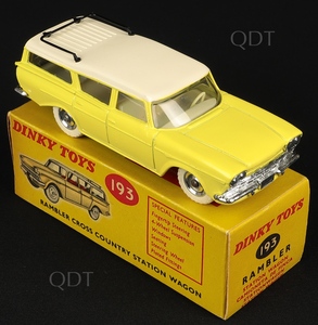 Dinky Toys 193 Rambler Cross Country Station Wagon - QDT