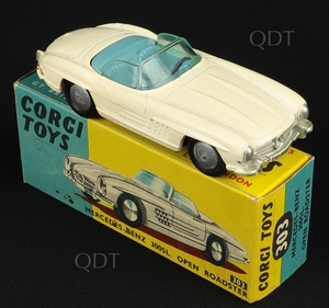 Corgi toys 303 mercedes open roadster aa571
