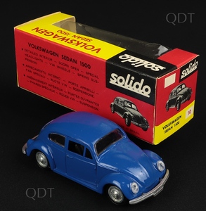 Solido models 10 volkswagen sedan 1500 beetle aa584