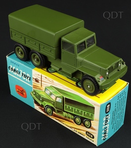Corgi toys 1118 international 6x6 army truck aa594