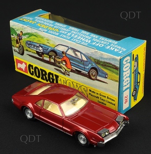 Corgi toys 276 oldsmobile toronado x130