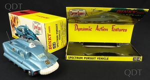 Repro Autocollant Set et deux Front Rockets Dinky Toys # 104 SPV 