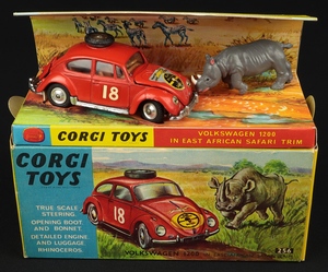 Corgi toys 256 vw safari rhino aa617
