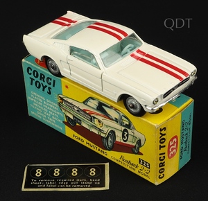Corgi toys 325 ford mustang competition aa618