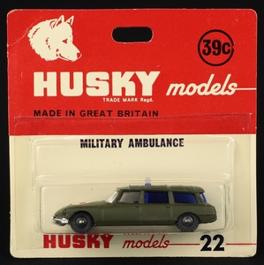 Husky corgi models 22 military ambulance aa636
