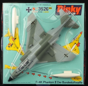 Dinky toys 733 f 4k phantom ii der bundesluftwaffe aa637