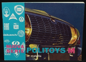 Politoys m series catalogue x161