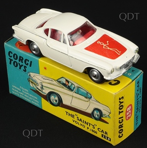 Corgi toys 258 saint's volvo red aa736