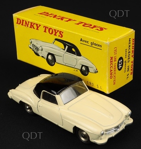 French dinky toys 526 mercedes 190 sl aa742