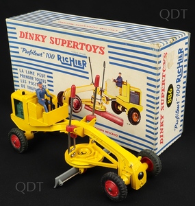 French dinky toys 886 richier road grader aa776