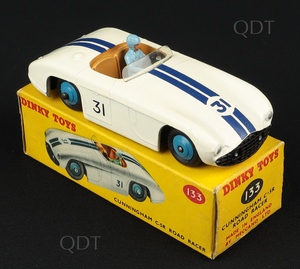 Dinky toys 133 cunningham road racer aa779