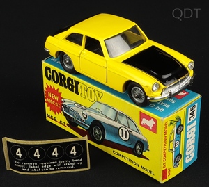 Corgi toys 345 mgc gt aa810