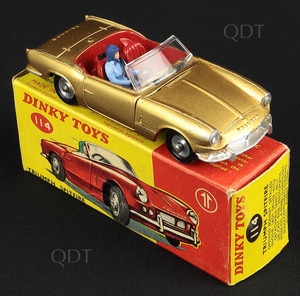 Dinky Toys 114 Triumph Spitfire - QDT