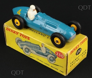 Dinky toys 230 talbot lago racing car aa912